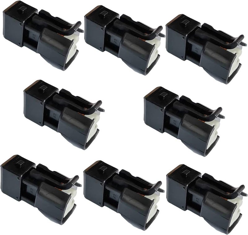 DEVMO 8Pcs Fuel Injector Connectors Adapter Plug LS1 EV1 to EV6 EV14 USCAR LS2 LS3 LSX LT1 Fuel Injector Connectors Adapter - Image 3